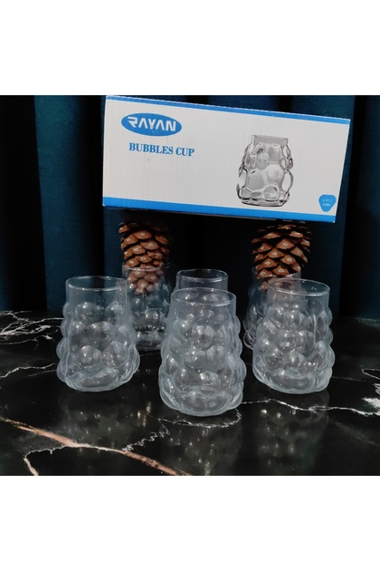 6 Pieces Grape Model Coffee Glass Cup 90 Cc Volume Height 9 cm Rim Diameter 5 cm Base Diameter 5 cm Dimensions