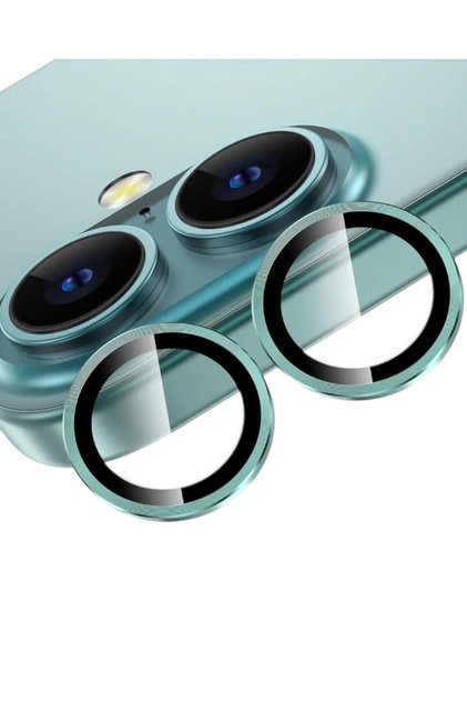 iPhone 17 Compatible Glass Sapphire Camera Lens Protector with Attachment Apparatus