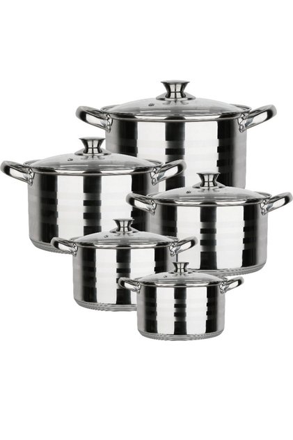 Set oale din Inox 10 piese BL-1424-10