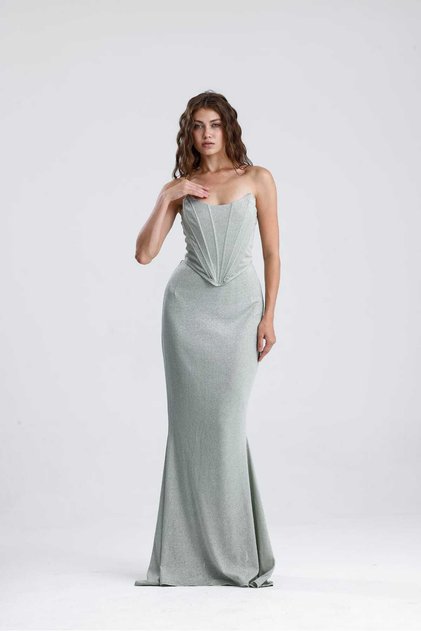 Midnight Corset Gown