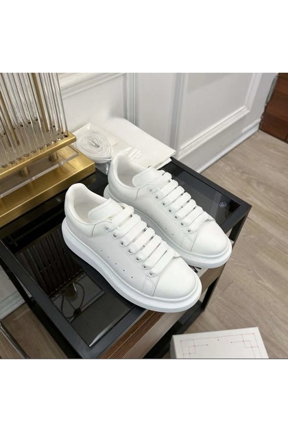 Adidasi Casual dama, MQ, simple WHITE
