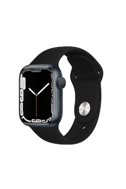 Curea din silicon pentru Apple iWatch 38 mm / 40 mm / 41 mm, silicon lichid, neagră