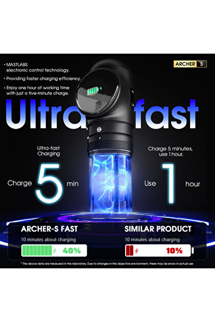 MAST Archer S Kablosuz Tattoo Pen – 4,2 mm Stroke & Ultra Hızlı