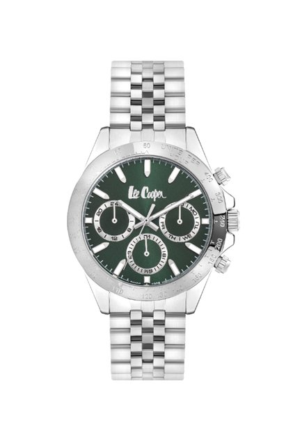 Men's Multi Function Green Dial Watch - LC07963.370