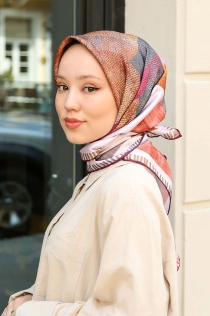 سلسلة نوستالجيا سلسلة نوستالجيا سيرا وشاح حريري 8122DS-01