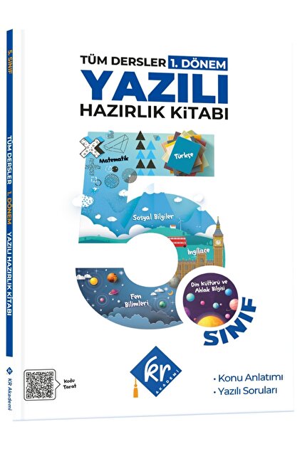 KR Akademi Yayınları 5. Sınıf Tüm Dersler 1. Dönem Yazılı Hazırlık