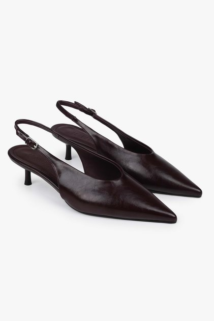 Women's Luna Burgundy Skin Stiletto