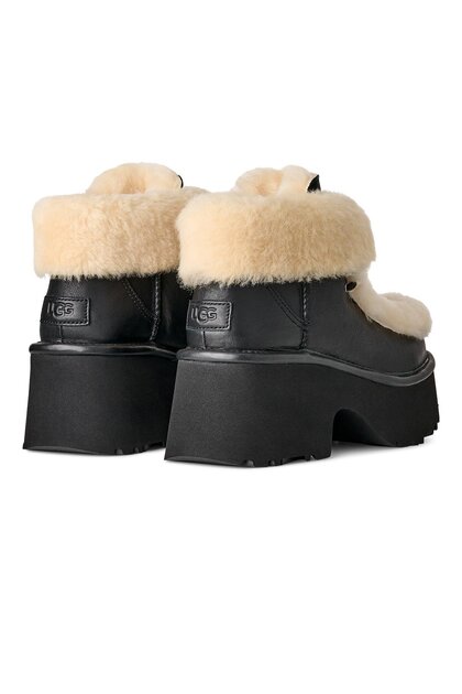 UGG W ESMEE LEATHER LACE UP BLACK (SIYAH) 1176110 - Fiyatı, Yorumları