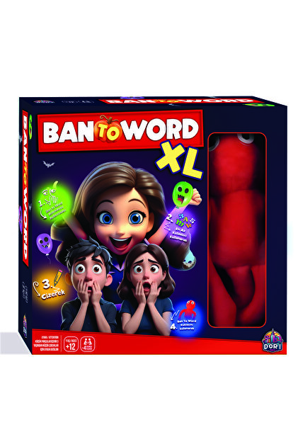 Dori Toys Ban To Word Tabu Kelime Oyunu – Eğlenceli Parti ve Aile