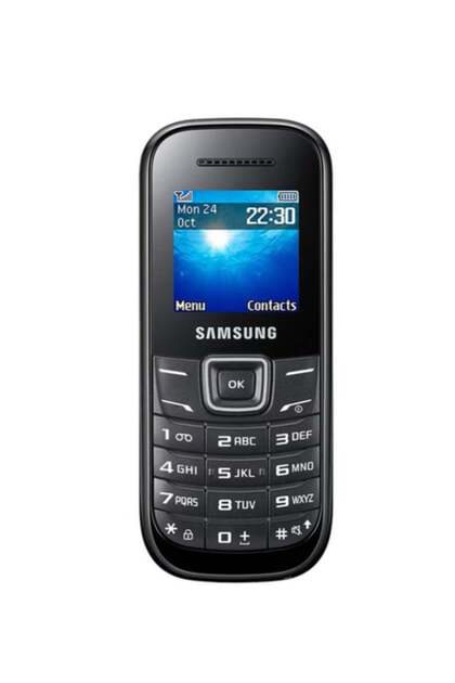 Samsung Keystone2 GT-E1207Y Dual Sim Black