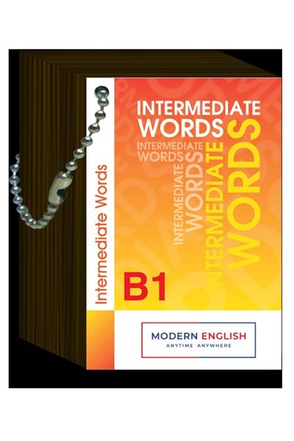 Modern English Intermediate Words - (B1 Kelime Kartları)