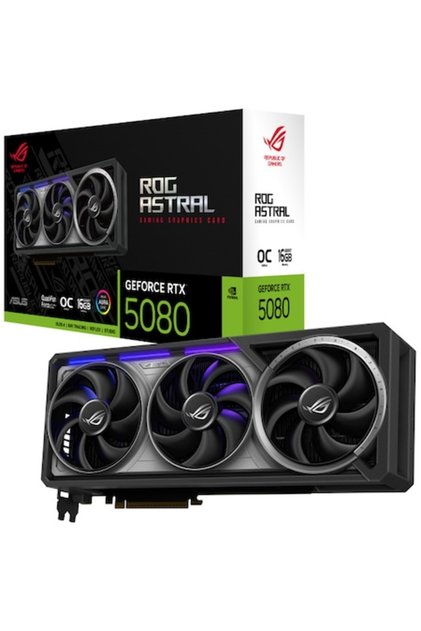 ROG Astral GeForce RTX™ 5080 OC Edition, 16 GB GDDR7, 256 biți