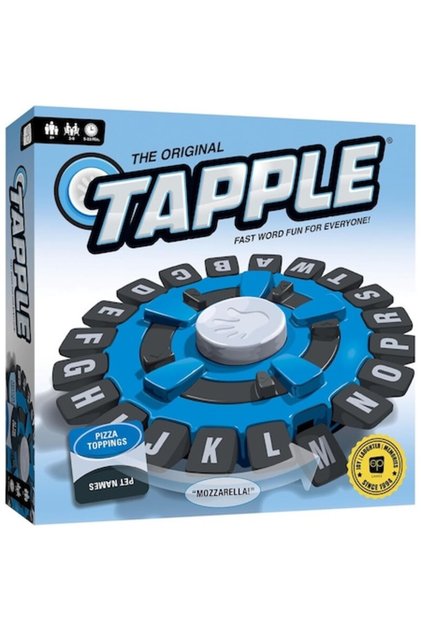Настолна игра Tapple, 36 карти, 2-8 играчи, с таймер, преносима