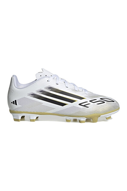 adidas F50 Club Firm-Multi Ground Kids White Turf Soccer Shoes- Trendyol