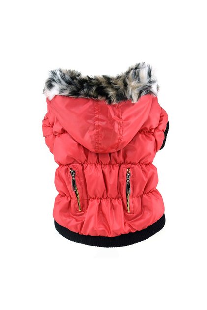 Geaca pentru catei roz 2XL 40cm lungime