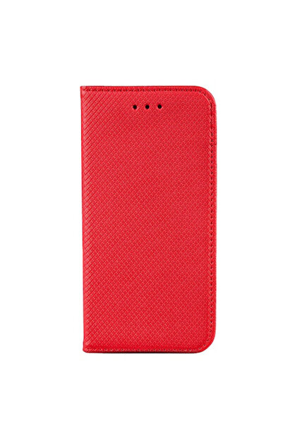 Husa Flip tip carte pentru Samsung Galaxy S23 Ultra, Piele PU, Inchidere Magnetica, Rosu