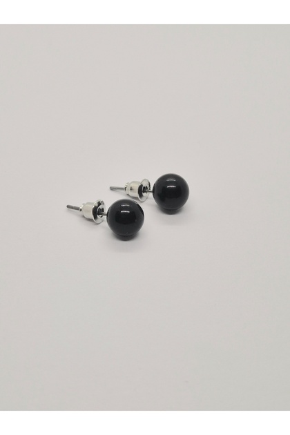 8 mm Colored Pearl Earrings (Diameter: 8 mm)