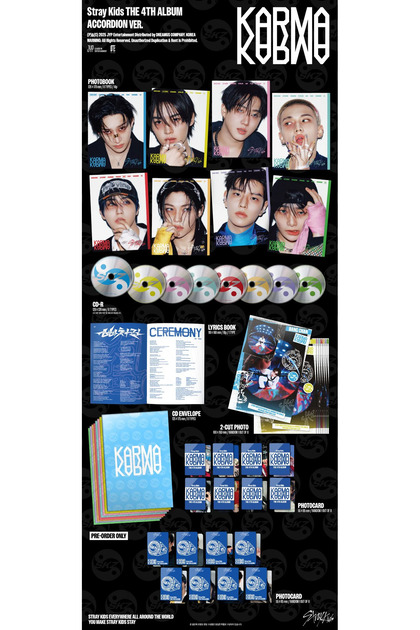 ikollect Stray Kids - 4th Album [KARMA] ACCORDION Ver. (CHANGBIN