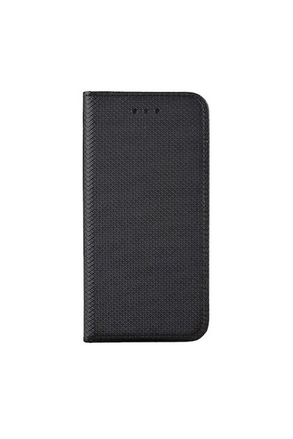 Husa Flip tip carte pentru Realme 8, Piele PU, Inchidere Magnetica, Smart Soft Close, Negru