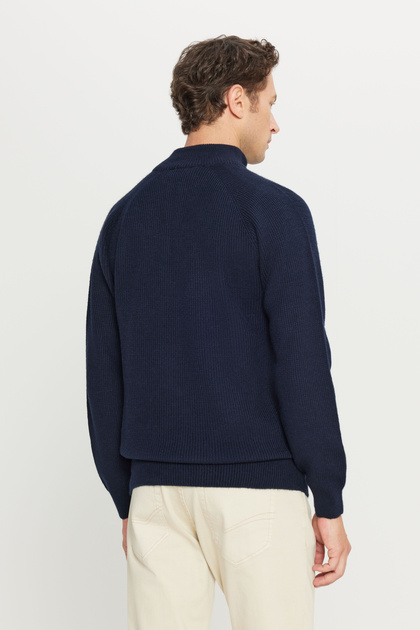 AC&Co / Altınyıldız Classics Erkek Lacivert Standart Fit Normal