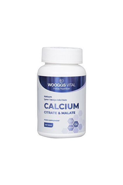 HOTAY NUTRİTİON WOOGGS VITAL CALCIUM CITRATE MALATE 120 TABLET