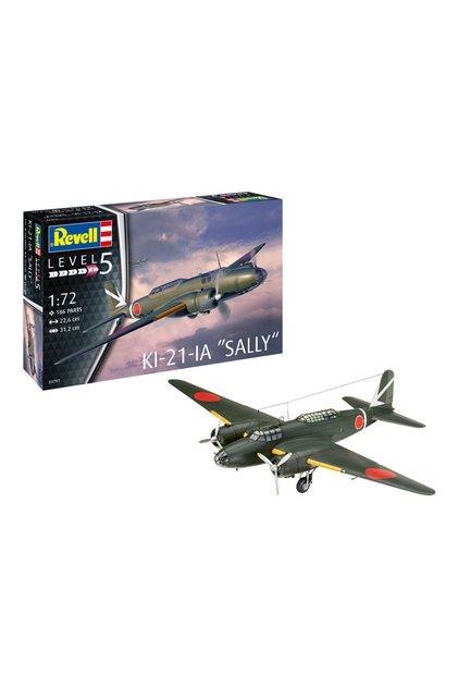 Maket Model Kit Ki 21 la Sally 3797