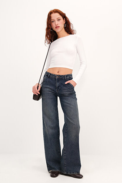 Addax Wide Leg Jean Pantolon PN180 - Fiyatı, Yorumları
