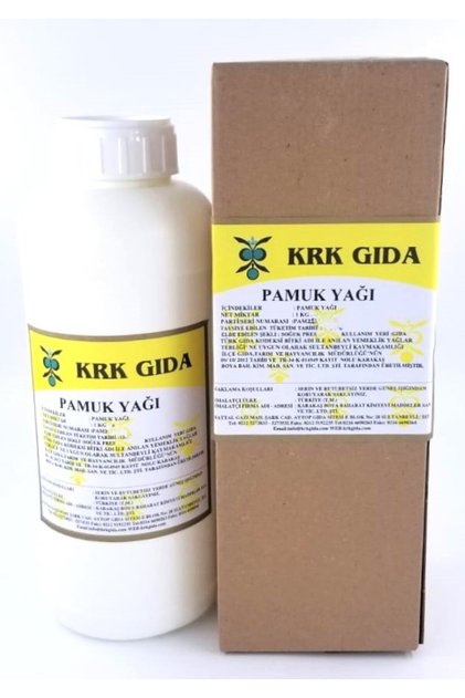 PAMUK ÇEKİRDEĞİ YAĞI 1 KG