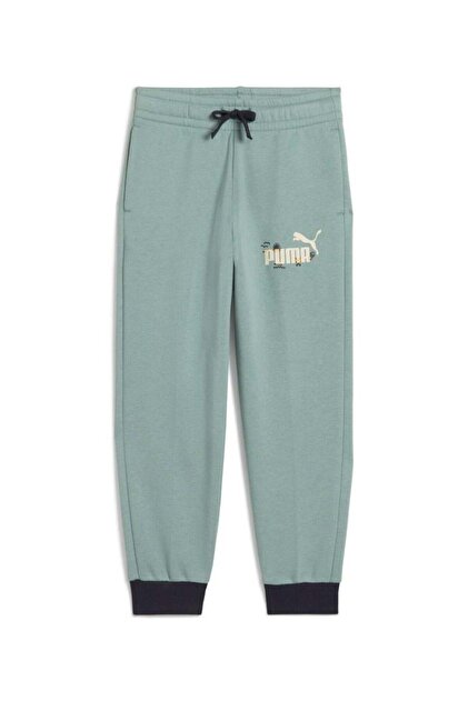 SANDY ADVENTURES Sweatpants-Green Moon Tişört-Yeşil