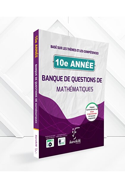 Karekök Yayınları 2025-2026 10 Sınıf (Fransızca Matematik) 10e
