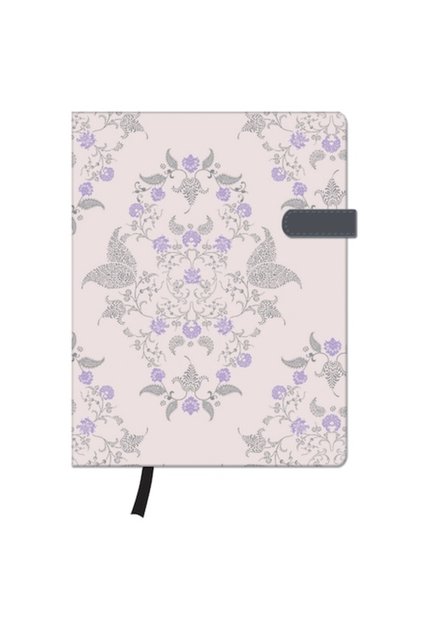 Caiet MyBook Classic, Dream Garden, A6, 96 de coli, liniat, închidere magnetică