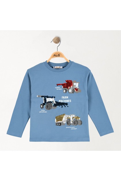Boy's sequin sweatshirt