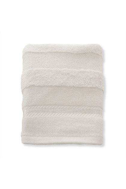 Nila Cotton Combed Cotton 2-Piece Hand Towel Set 50 X 90 Ecru