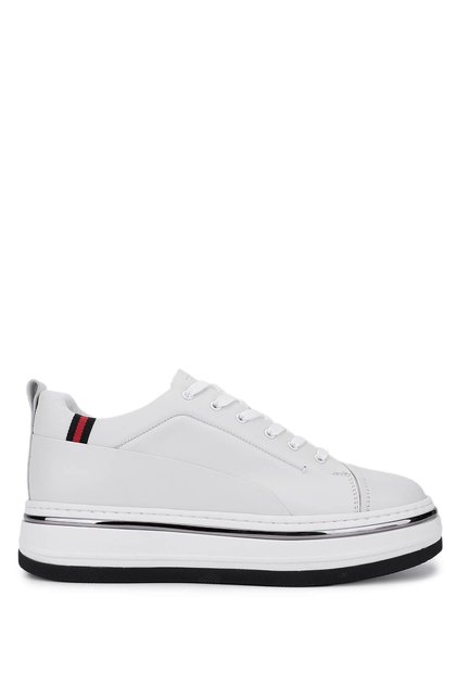 Erkek Hakiki Deri Beyaz Sneakers & Spor Ayakkabı