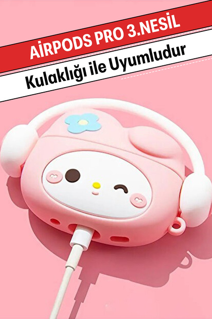 WANNA PROTECT AirPods Pro 3.Nesil Uyumlu Darbe Emici Kancalı