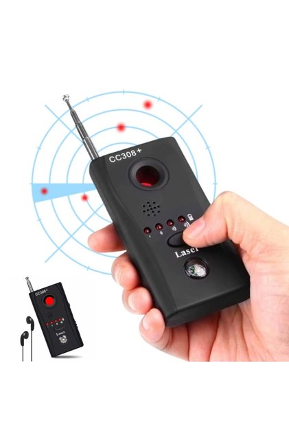 Detector de cameră și microfon, 308+, frecvențe 1MHz-6.5GHz