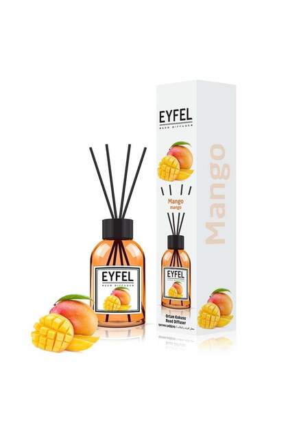 Parfum de cameră cu bețișoare Eyfel, Mango, 120 ml
