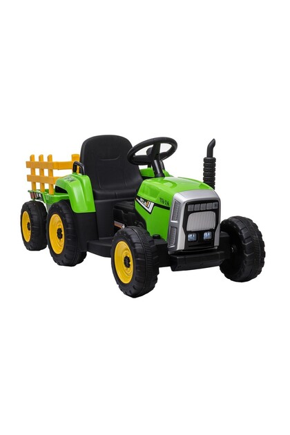Tractor Electric XXL cu acumulator pentru copii NOVOKIDS™ Little Farmer, Verde