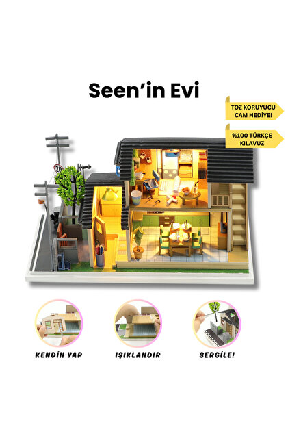 minyaturia Kendin Yap Minyatür Ev| Minyatür Maket Ev | Dıy Hobi