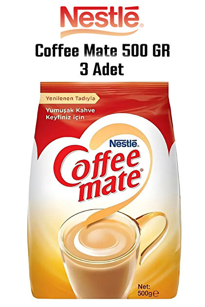 Coffee Mate Süt Tozu - Kahve Kreması - 500 Gr x 3 Adet