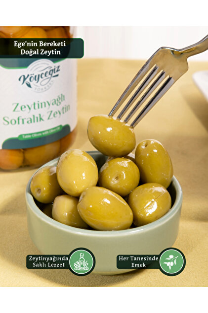 kb köyceğiz yöresel Ekincik Sofralık Zeytin 600 G - Fiyatı, Yorumları