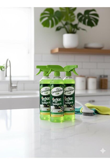 COCO フレッシュクリーン GREENDAS Leke Çözücü 1000Ml*3 Adet - Fiyatı, Yorumları