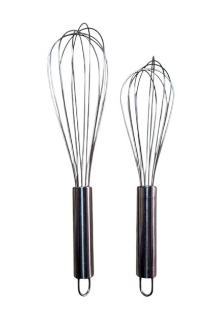 Metal Çırpıcı 35 ve 30 Cm ikili Set-iki Boy Metal Çırpıcı