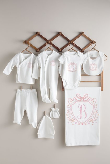 10-Pack Hospital Release - Noble Series - Pink - Letter B
