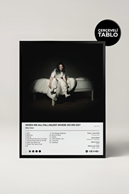 House Gorgeous Billie Eilish Hit Me Hard And Soft Albümü Çerçeve