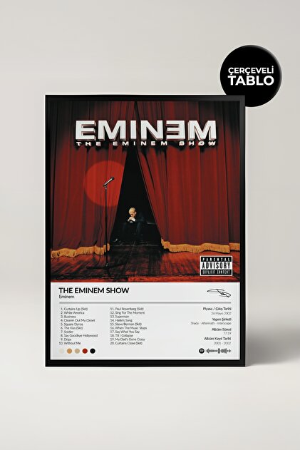 House Gorgeous Eminem The Eminem Show Albüm Tasarımlı Spotify