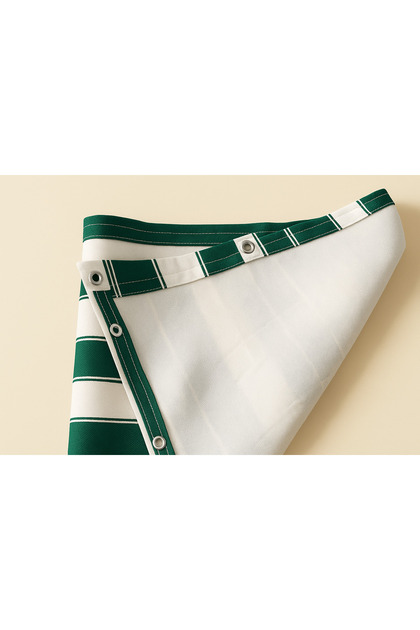 Balcony Tarpaulin with Measurements, Eyelet Capsule Special Production, First-Class Cotton Fabric