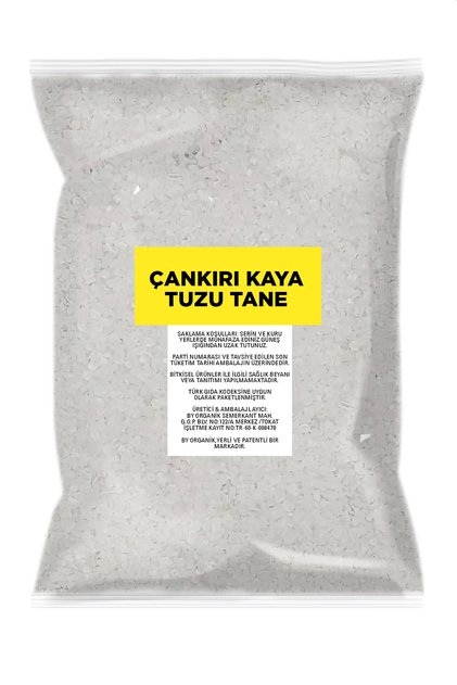 Mağazası - Çankırı Kaya Tuzu Tane 1 Kg