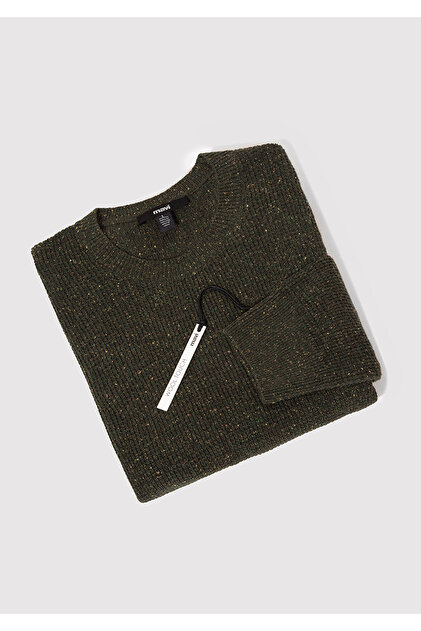 Mavi Yün Karışımlı Yeşil Kazak Slim Fit / Dar Kesim 0710198-71577