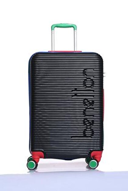 Lumberjack Dubai -b Pc 4fx Siyah Unisex Büyük Boy Valiz - Fiyatı